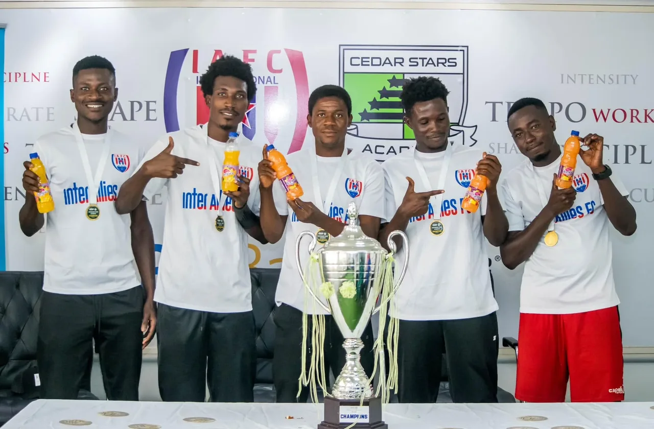 Inter Allies FC Division 1 Promotion Celebration
